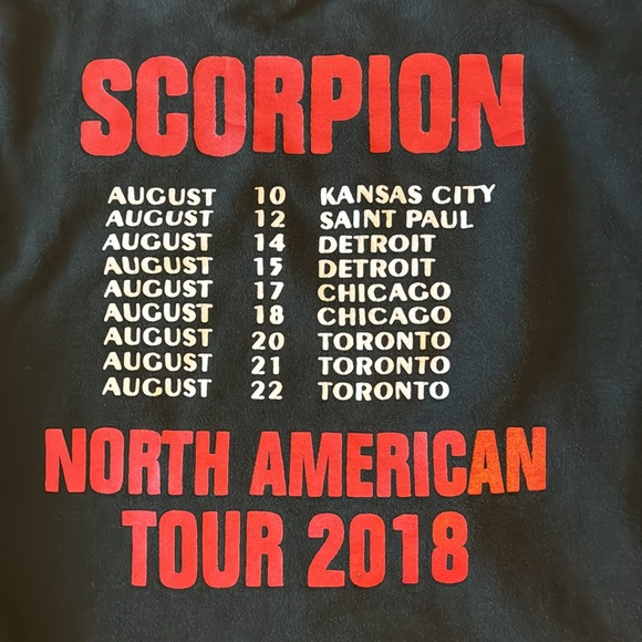Men’s Drake Scorpion Tour Concert Hoodie - Picture 6 of 6